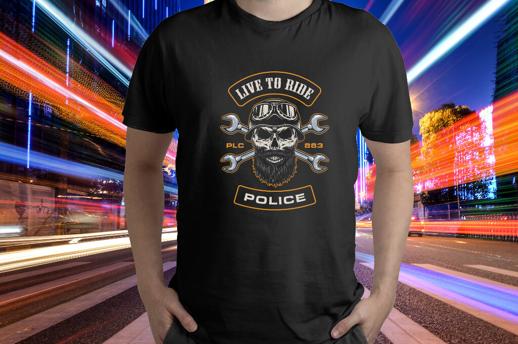 CAMISETA 883POLICE LIVE BLACK