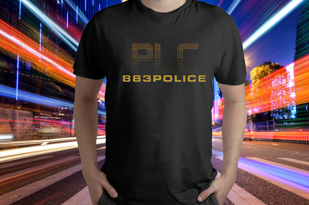 CAMISETA 883POLICE POINTS BLACK